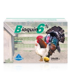 Bioquin Oral 6% Frasco de 25 ml.